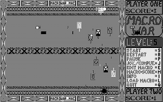 Macro War atari screenshot